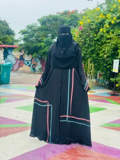 Premium Abaya "Ziyana Pearl"