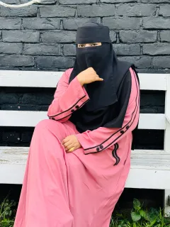 Premium Abaya "Tahira Veil" - (HOT)