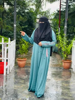 Premium Abaya "Tahira Veil" - (HOT)