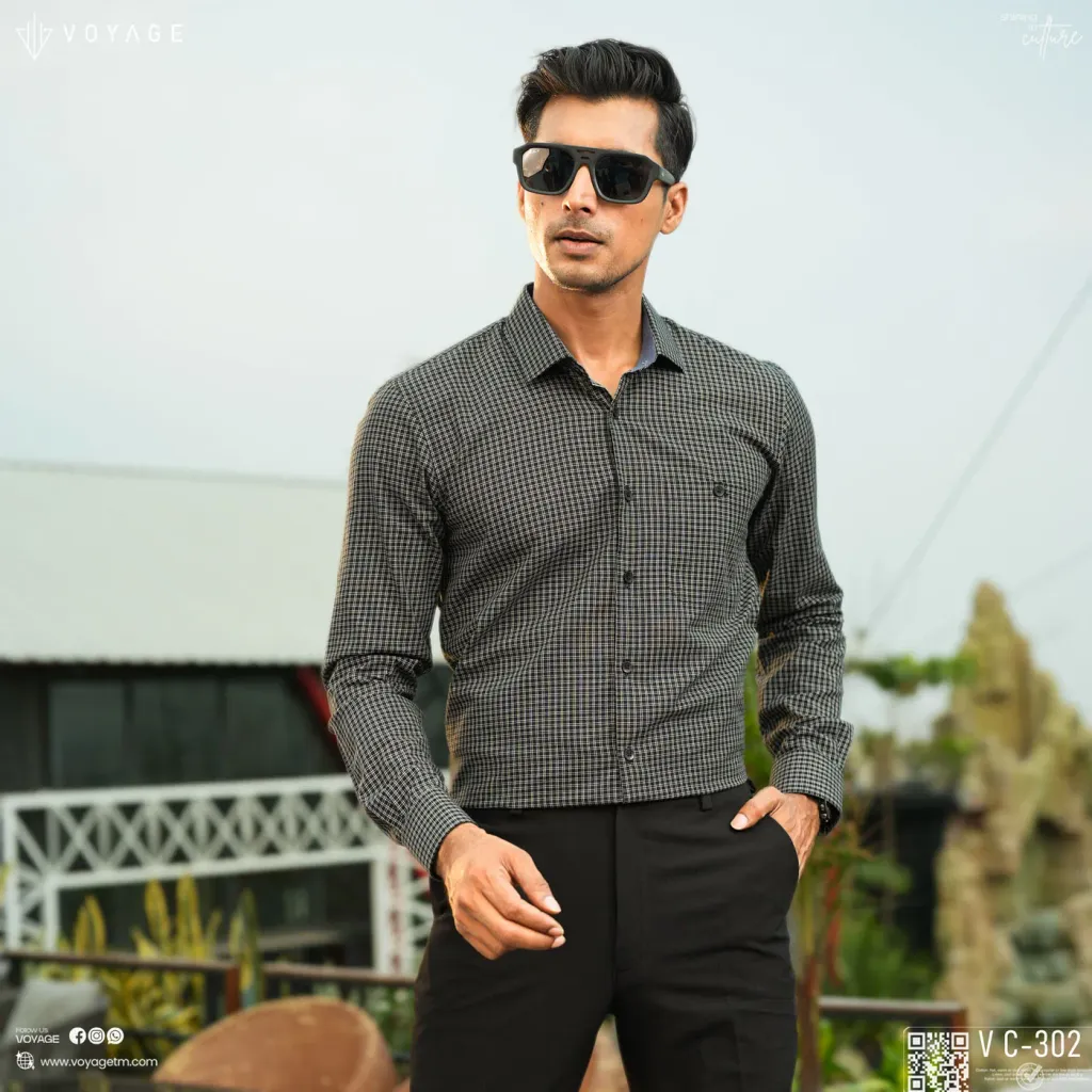 Casual Cheked Shirt - VC302