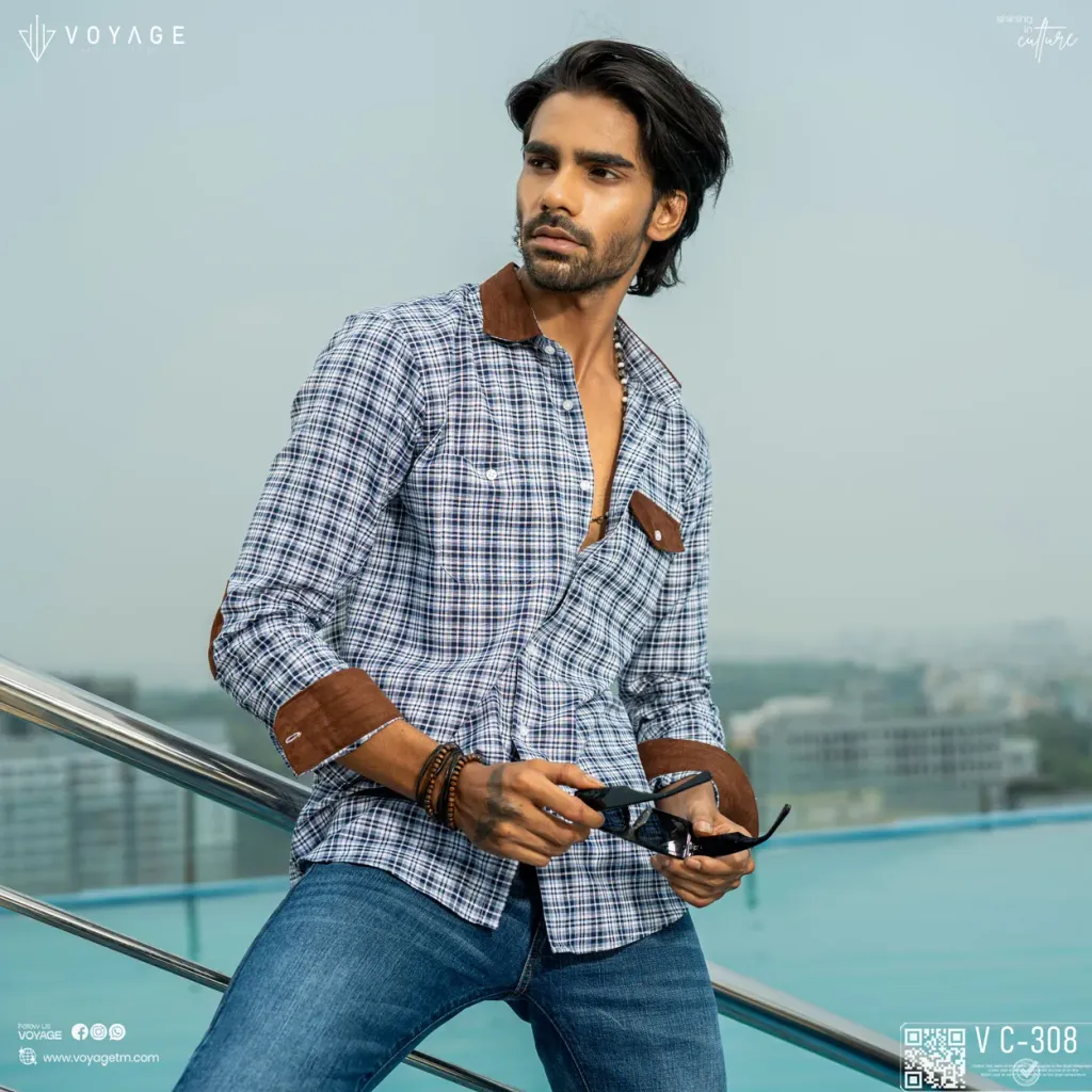 Casual Cheked Shirt - VC308