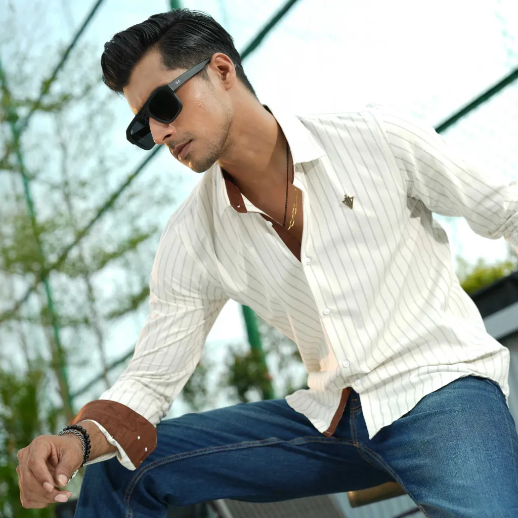 Casual Stripe Shirt - VC343