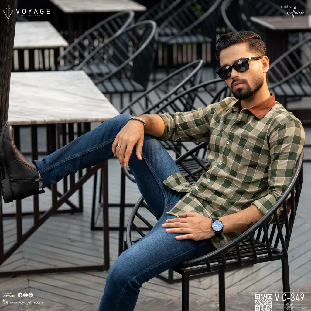 Casual Cheked Shirt - VC349