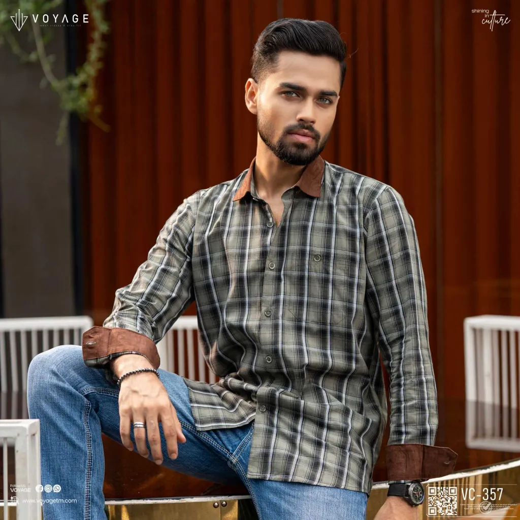 Casual Cheked Shirt - VC357