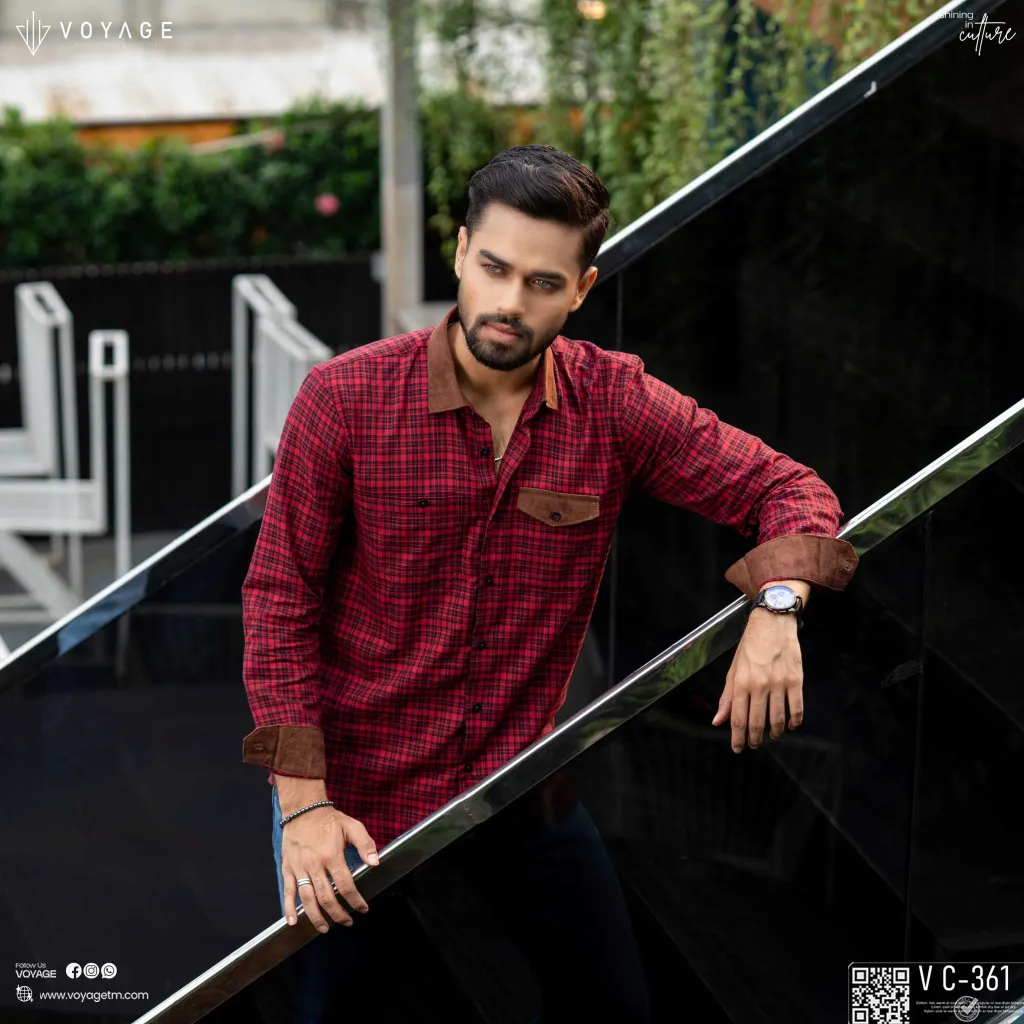 Casual Cheked Shirt - VC361