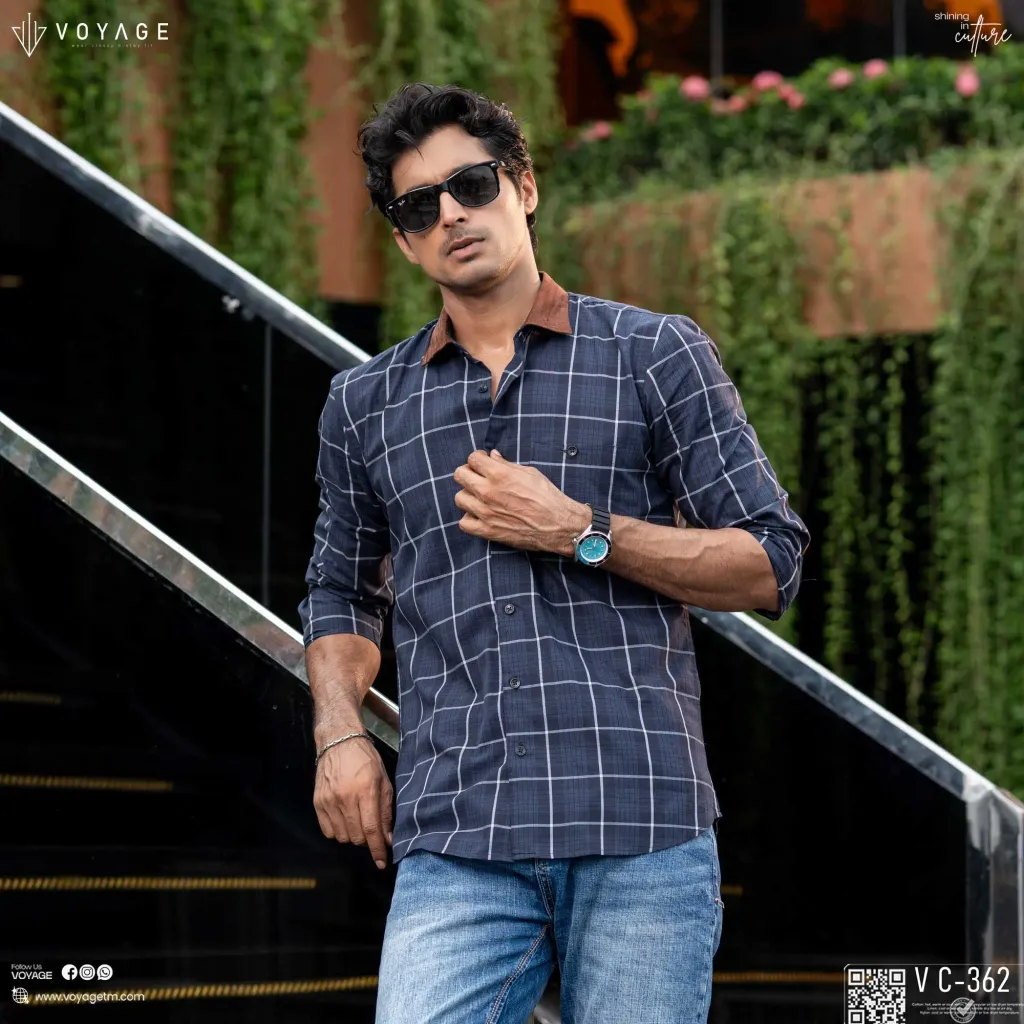 Casual Cheked Shirt - VC362