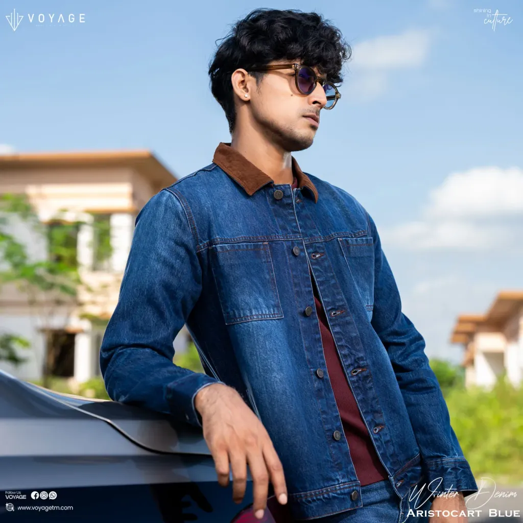 Aristocart Blue Denim Jacket