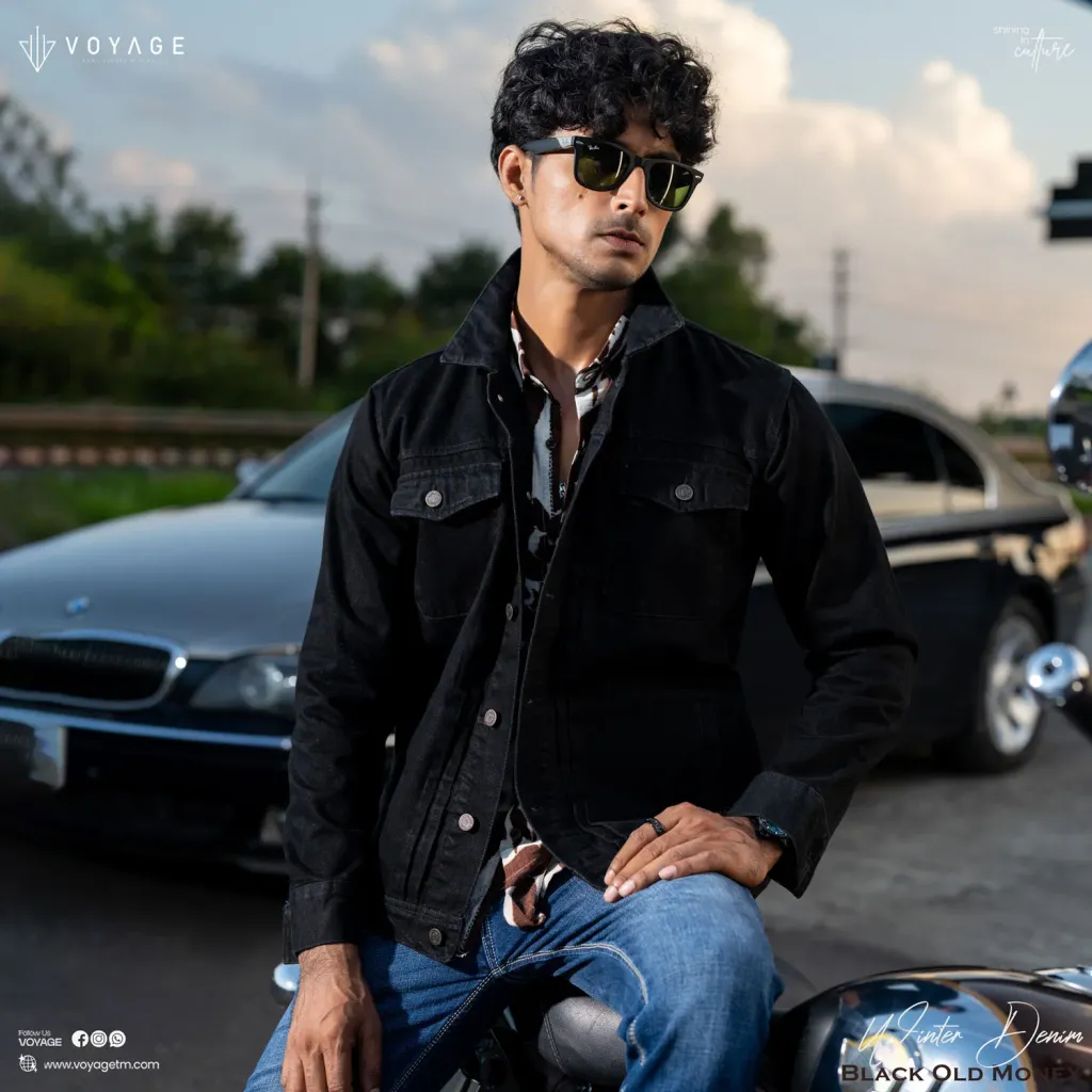 Black Old Money Denim