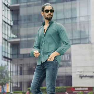 Solid Shirt -Olive