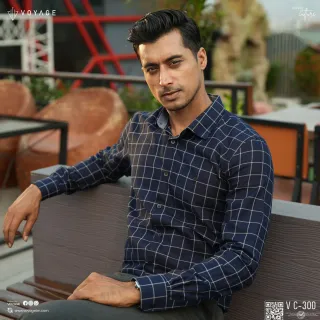 Casual Cheked Shirt - VC300