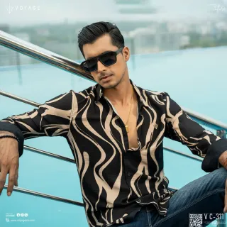 Tar Printed Shirt- VC311