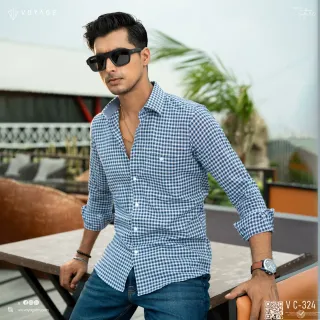 Casual Cheked Shirt - VC324