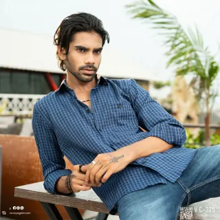 Casual Cheked Shirt - VC325