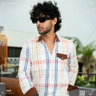 Casual Cheked Shirt - VC327