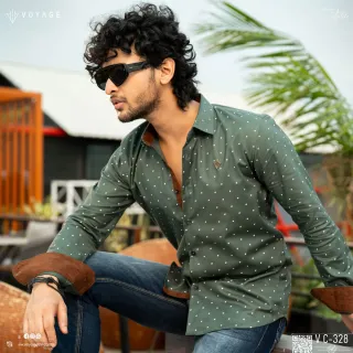 Cotton Printed Shirt - VC328