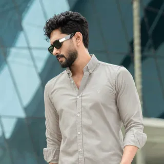 Solid Shirt - Sand