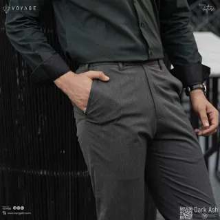 Formal Pant -Dark Ash