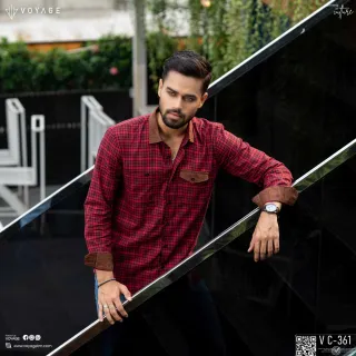 Casual Cheked Shirt - VC361