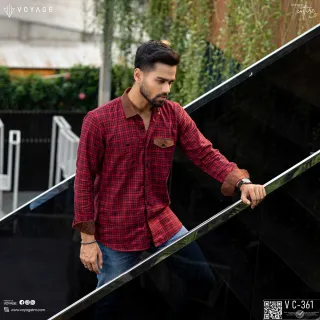 Casual Cheked Shirt - VC361