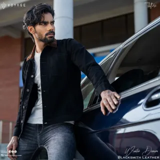 Blacksmith Leather Denim