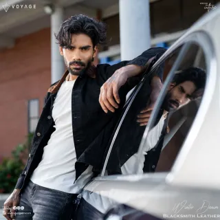 Blacksmith Leather Denim