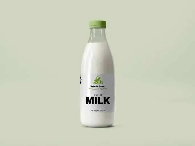 Full Cream Pure Cow Milk (পূর্ণ ননিযুক্ত গরুর দুধ) Bottle